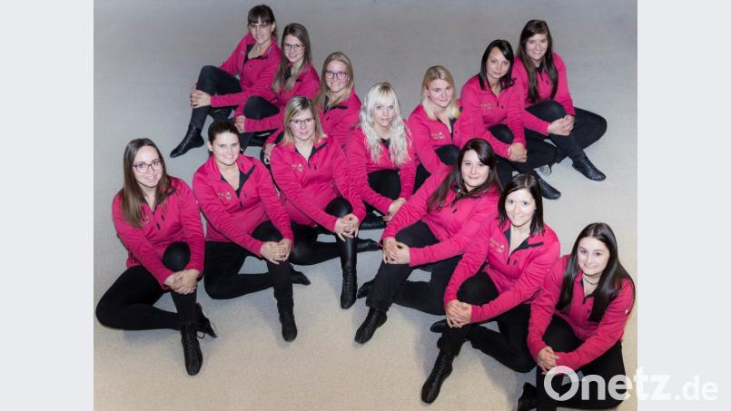 Die hier in X-Form posierende Gruppe &quot;X-Dream&quot; um Trainerin Ilona Gruber (Mitte) hört nach dem Ende der Faschingssaison 2018/2019 auf. Bild: exb