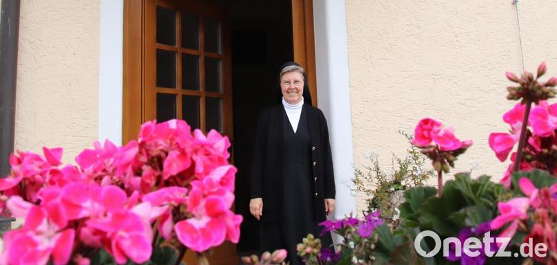 Die neue Oberin Schwester Gabriele Liegl leitet seit einem Monat das Kloster der Armen Schulschwestern in Neunburg vorm Wald. Bild: Thomas Dobler