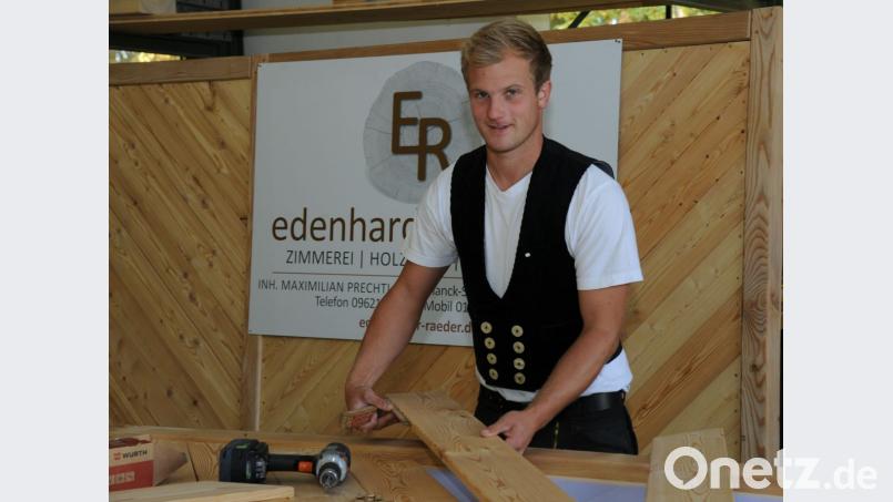 Zimmerermeister Maximilian Prechtl hat die Treppenbaufirma Edenharder und Räder übernommen. Bild: gf