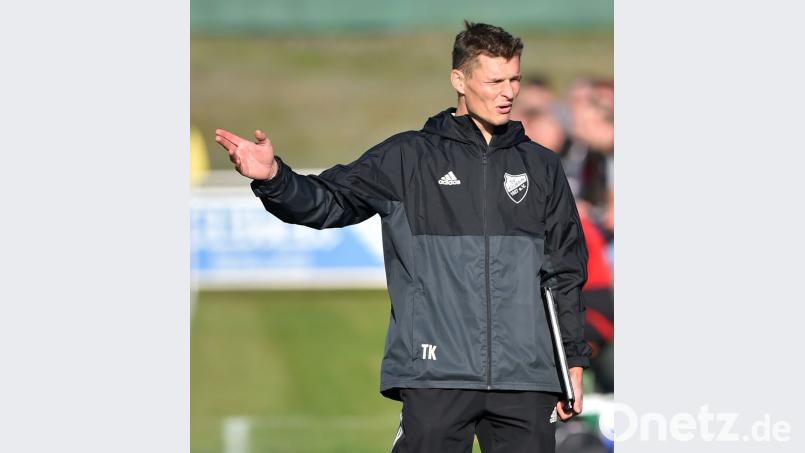 Kulmains Trainer Thomas Kaufmann rechnet sich auch beim TSV Detag Wernberg etwas aus. Bild: A. Schwarzmeier