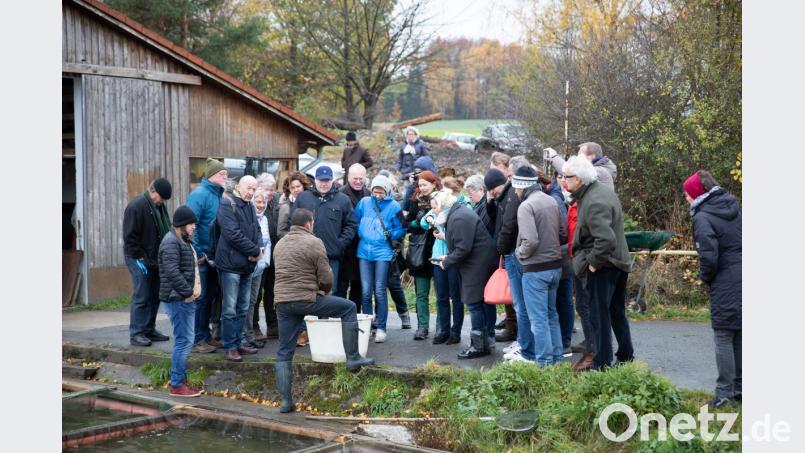 Am Fischhäusl der Teichbauernfamilie Bächer. Bild: exb - Ingo Hilger
