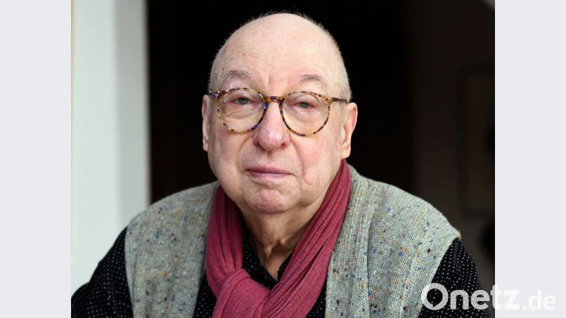 Der Komponist, Pianist und Musikwissenschaftler Aribert Reimann wurde in Regensburg für sein Lebenswerk mit dem Theaterpreis &quot;Faust&quot; geehrt . Bild: Jens Kalaene/dpa