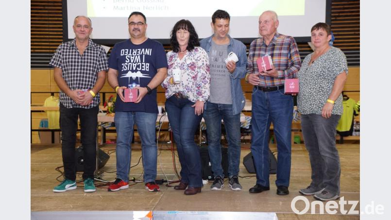 Bernd Gosslau, Christian Doser, Kerstin Knie, Robert Imhof, Alfred Höcht und Monika Gosslau sind Grundsmitglieder der Hochstapler. Bild: bkr