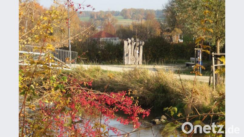 Auch die Flussgeister in den Vilsauen genießen die warme Herbstsonne Bild: rha