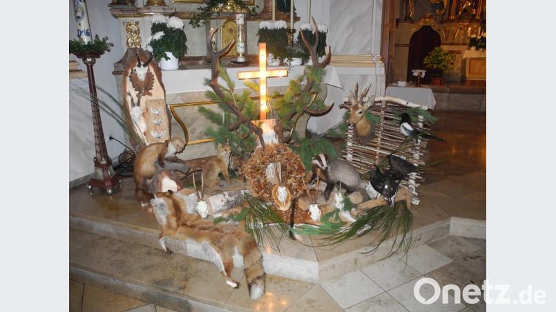 Eine besonderes Hubertusmesse erwartet die Gottesdienstbesucher in Kohlberg. Bild: Maria Müller