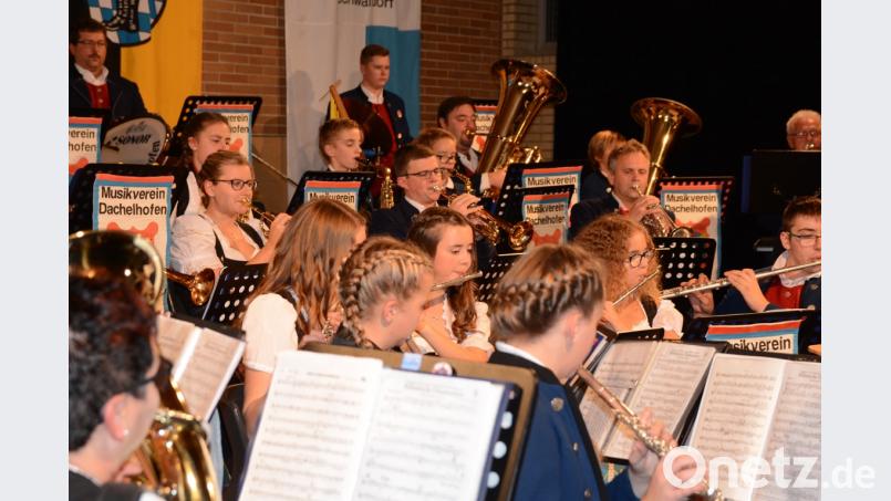 Der Musikverein bot beim 19. Herbstkonzert ein breites Spektrum konzertanter Blasmusik. Bild: gab