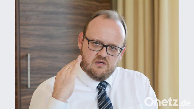 Andreas Meier ist sauer auf Bürgermeister Rupert Troppmann. Bild: Gabi Schönberger