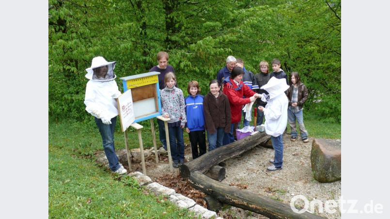 Der Königsteiner Imkerverein betreut auch die Schulbienen. Ihr Honig erfreut sich großer Beliebtheit. Bild: wku