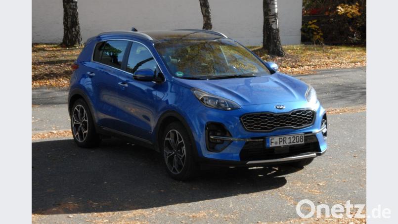 Kia Sportage 1.6-GDI DCT7 GT Line. Außenfarbe Blue Flame Bild: Michael Ascherl