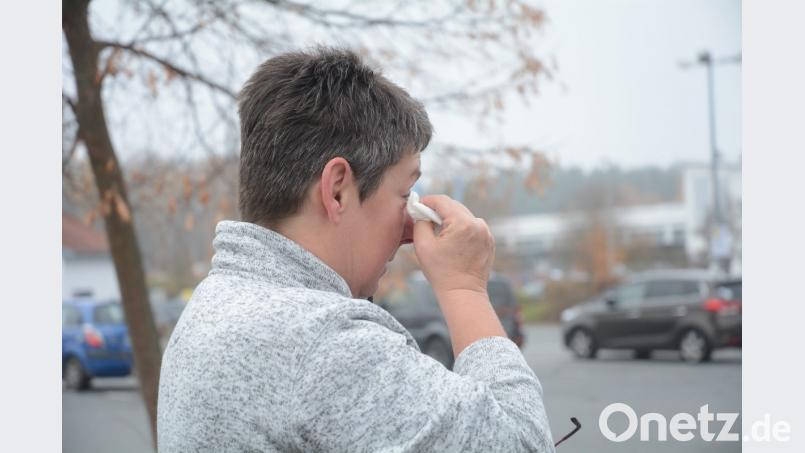 Weihnachtsbaum kommt geflogen Bild: Gabi Schönberger