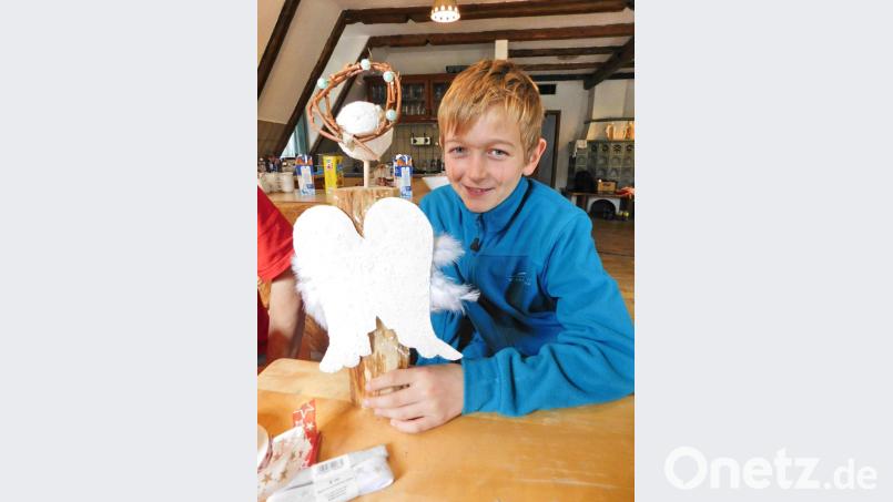Freude über ein gelunges Werk. Bild: hai