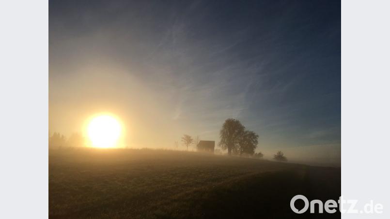 So schön wie hier in Aschach (Freudenberg) kann November-Nebel sein. Bild: Laura Gräfenhahn