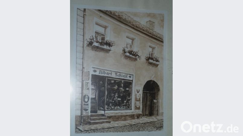 Dieses Bild zeigt die historische Ansicht des ersten Elektrogeschäfts in Oberviechtach. Bild: Portner