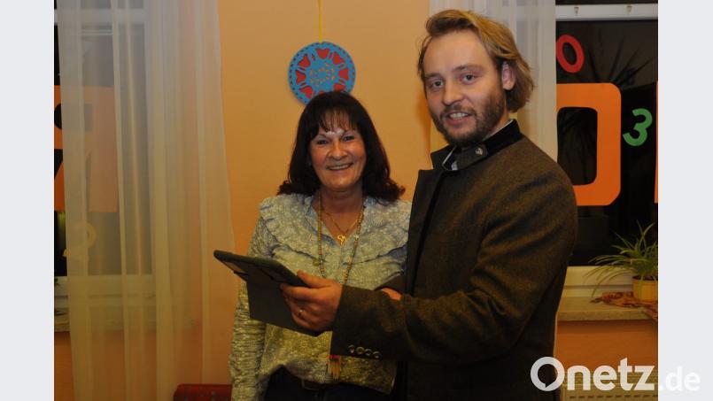 Mediencoach Oskar Peter verfolgt mit Leiterin Ilona Schlesinger bis Ende 2020 die Ziele des Modellversuchs &quot;Medienkompetenz in der Frühpädagogik stärken&quot;. Bild: dob