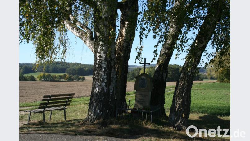 Morgen, Sonntag, jährt sich das Ende des Ersten Weltkriegs zum 100. Mal. Aus Dankbarkeit für seine gesunde Heimkehr errichtete Schmiedemeister Alois Zeitlmann noch 1918 ein Marterl am „Forst“. Selbst der Sturm „Fabienne“ Ende September hat den 4 mehr als 80 Jahre alten Birken dort nicht geschadet. Spaziergänger genießen die schöne Aussicht, die sie beim Rasten auf der Bank haben, die Theo Zeitlmann geschaffen hat. Bild: gpa