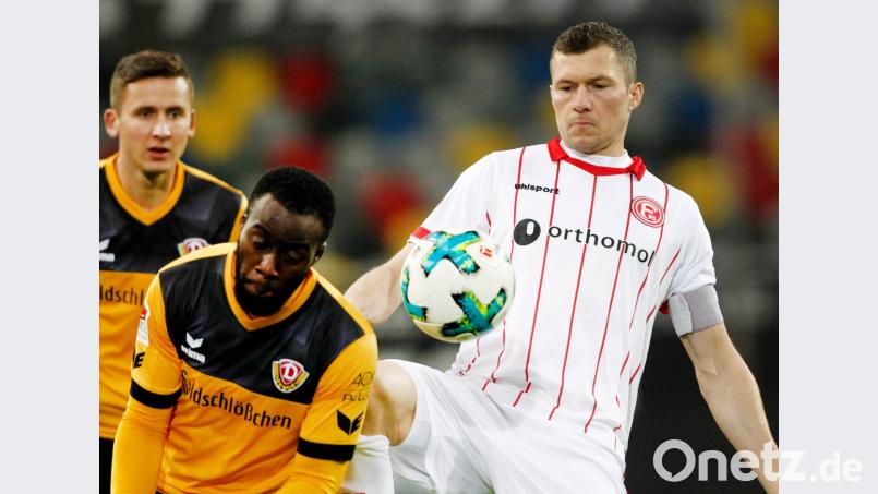 Auf Oliver Fink (rechts) ruhen viele Hoffnungen bei Fortuna Düsseldorf. Der Oberpfälzer kehrt nach langer Pause gegen Hertha BSC zurück. Bild: Roland Weihrauch/dpa