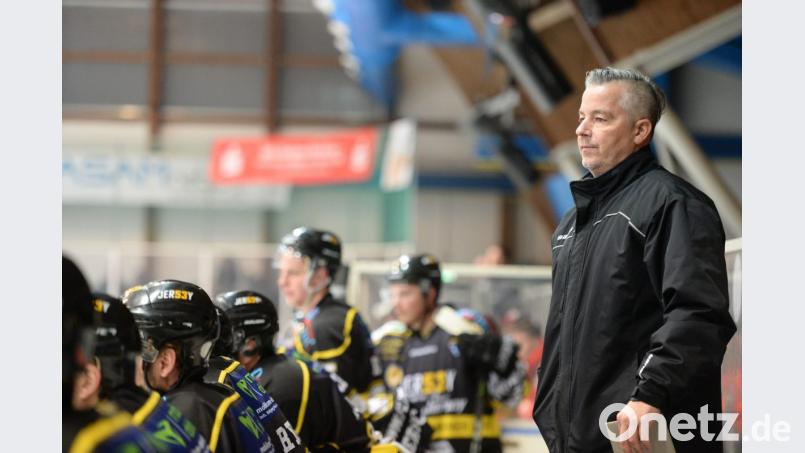 Dirk Salinger, Coach ERSC Amberg ERSC Amberg. Bild: brü