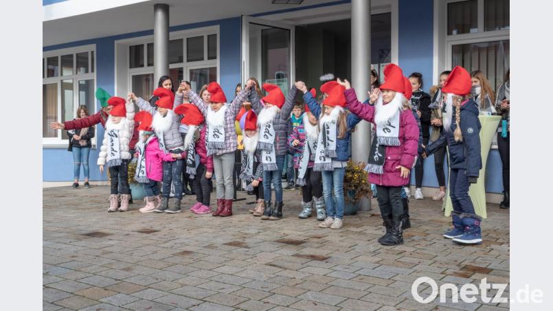 Die Minigarde bei ihrem Auftritt. Bild: pml