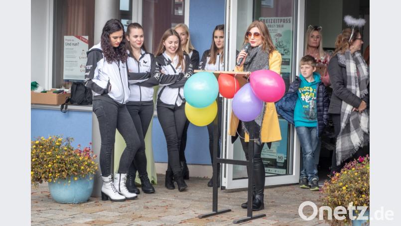 Susanne Welzl bei ihrer Rede. Bild: pml