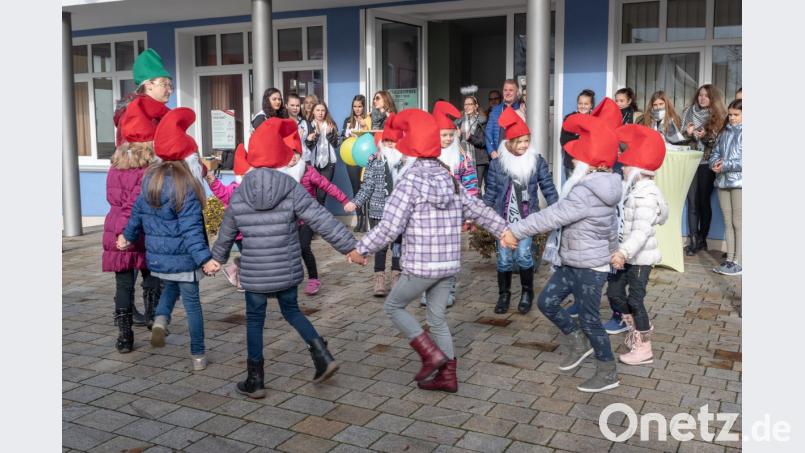 Die Minigarde bei ihrem Auftritt. Bild: pml