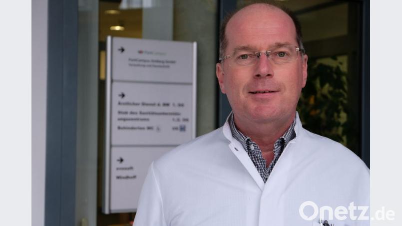 Dr. Willy Müller ist Oberarzt an der Medbo-Klinik in Amberg. Bild: Lissy Höller