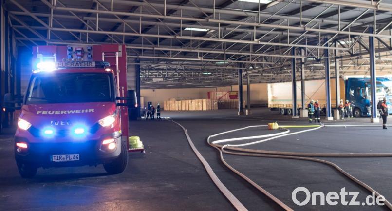 Was mit einem LKW-Brand begann spitzte sich im Übungsverlauf extrem zu. Bild: dtr