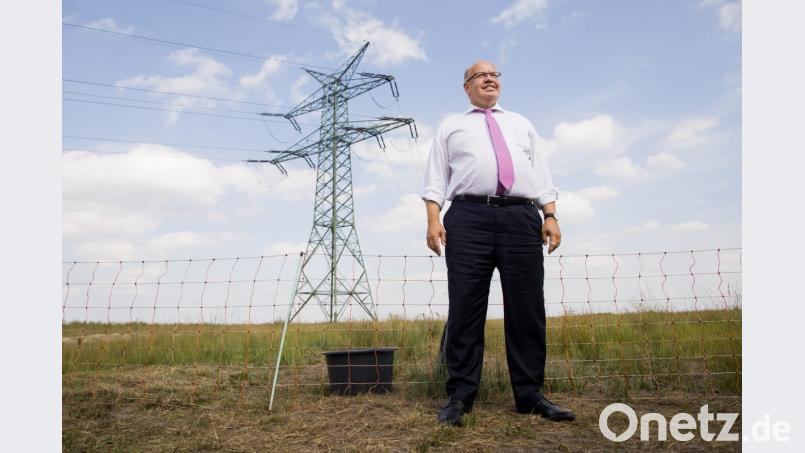 Zum Auftakt seiner Netzausbaureise war Bundeswirtschaftsminister Peter Altmaier (CDU) in Nordrhein-Westfalen und in Niedersachsen unterwegs. Bild:  Rolf Vennenbernd/dpa