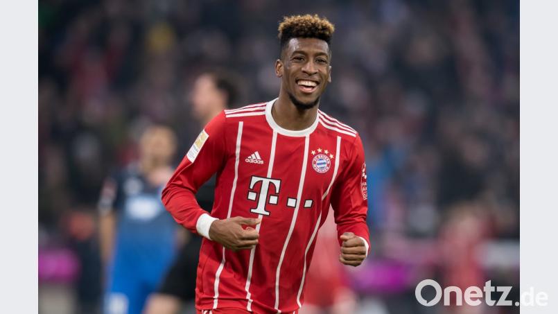 Auch Kingsley Coman freut sich auf Wildenau. Bild: Sven Hoppe/dpa