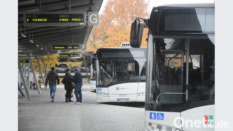 Der Busbahnhof in Weiden ist ein Zentrum im Ton-Tarif Bild: Gabi Schönberger