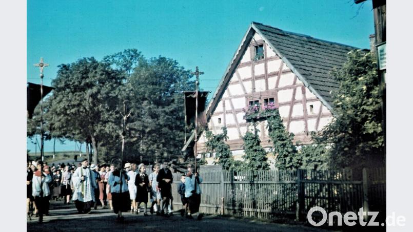 Eine historische Aufnahme von Kondrau um 1942. Bild: Sammlung Treml/exb