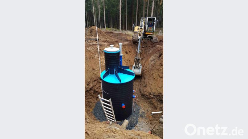 Einer der Sammelschächte im Quellgebiet. Bild: exb