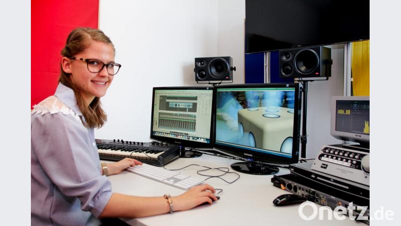 Pia Hallmann hat ihr Traum-Studium gefunden. Bild: Wiesel/OTH Amberg-Weiden