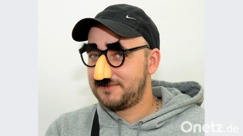 Willy Nachdenklich alias Sebastian Zawrel aus Amberg. Bild: Stephan Huber