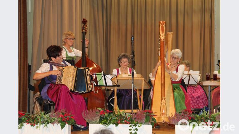 Die "Beckn Moila" aus Neumarkt spielten auf Bild: ral