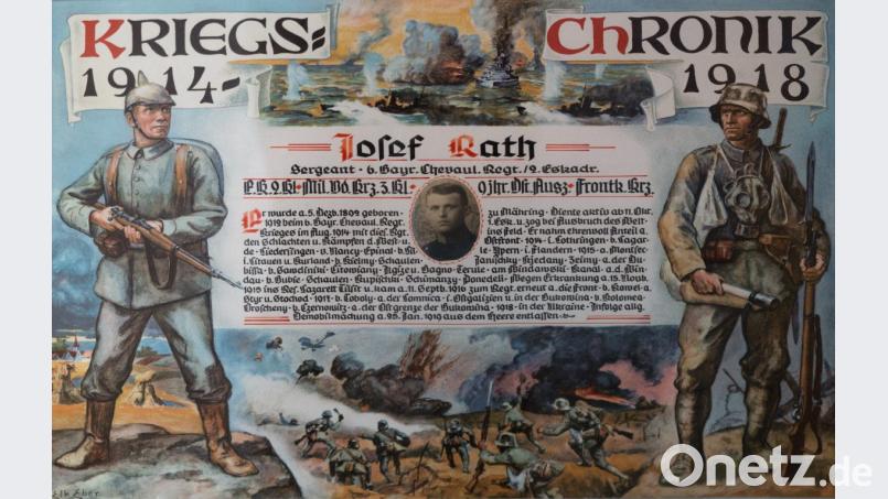 Jeder Soldat bekam nach der Entlassung eine Chronik seiner persönlichen Dienstzeit überreicht. Bild: tr
