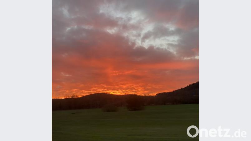 Wenn Himmel und Erde wetteifern. Bild: dob
