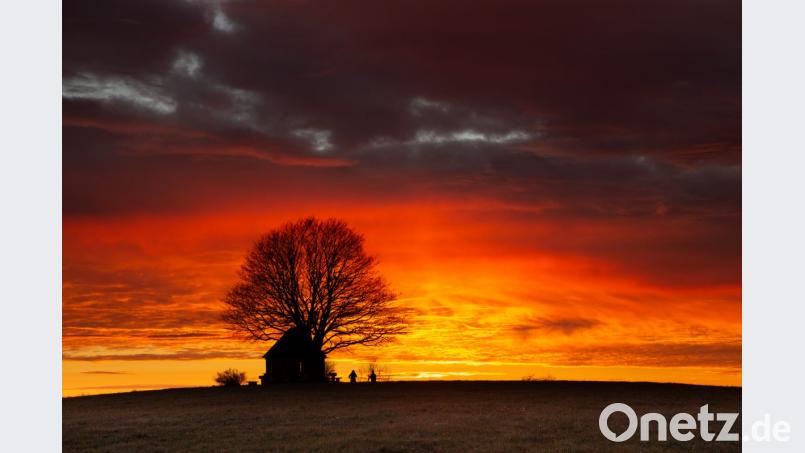 Sonnenuntergang in Muglhof (Weiden) Bild: Herta Schell