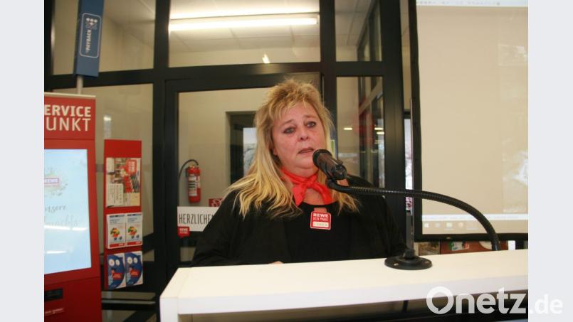 „Wiesau ist zu meiner Heimat geworden“, bekennt Andrea Fürst sichtlich bewegt. Bild: wro