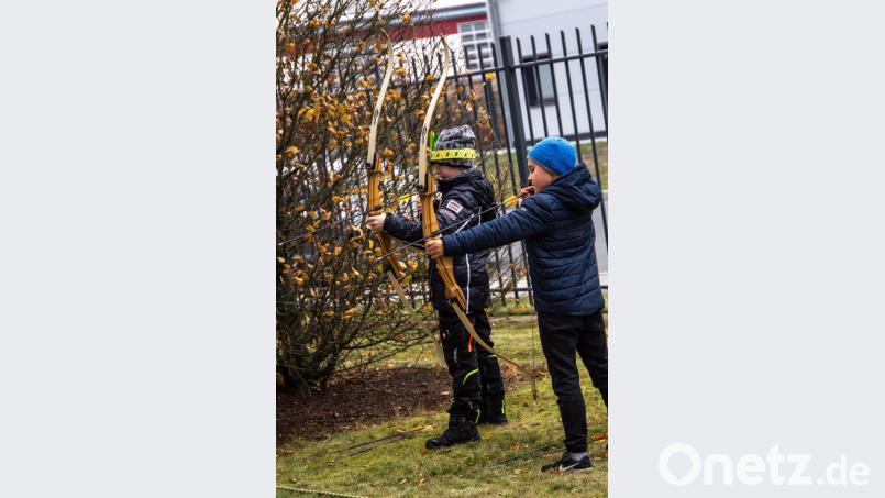 Leben wie die Indianer: Dazu lud Oberpfalz-Medien die Kinder der Mitarbeiter ein. Bild: Lukas Meister