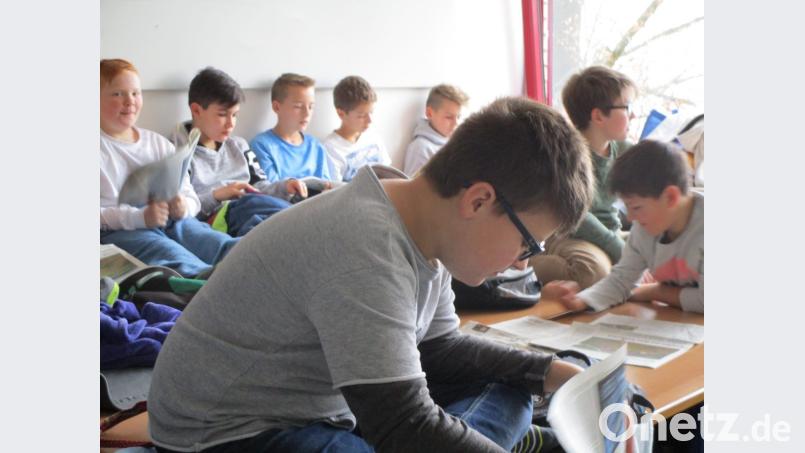 Vorlesetag an der Realschule im Stiftland Bild: exb