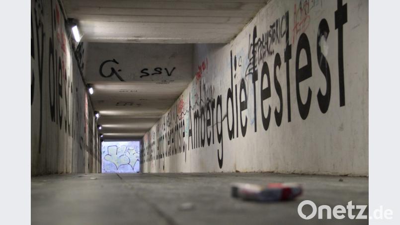 Die Fußgängerunterführung an der Ruoffstraße führt zu den Bahngleisen und ist immer wieder verschmutzt. Bild: upl