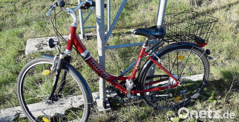 Das Fahrrad noch ohne Beschädigungen. Bild: Polizei
