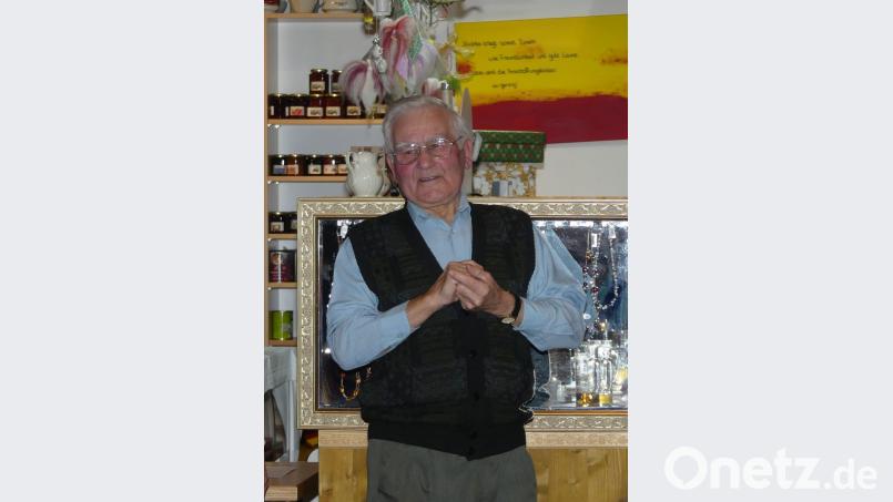 Gottlieb Seitz bei seinen Ausführungen. Bild: ils