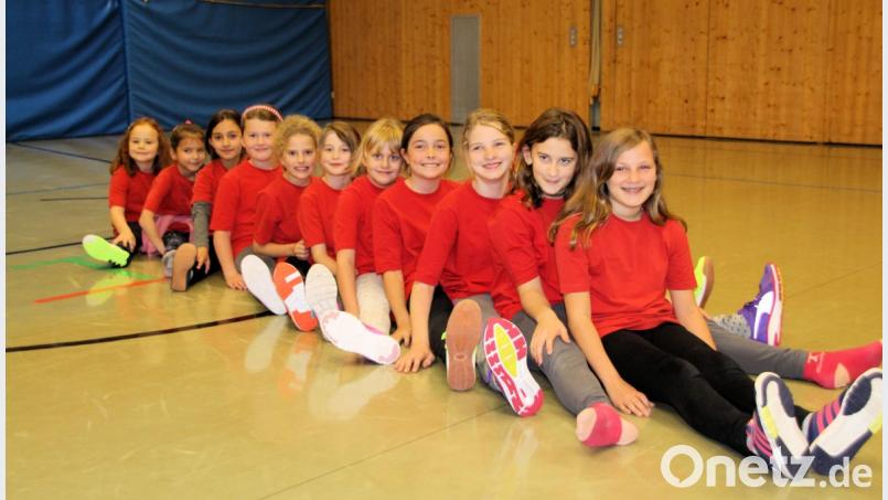 Die Kindergarde aus Schmidmühlen freut sich darauf, das im Training erlernte in der närrischen Saison endlich auf die Bühne zu bringen. Bild: bjo