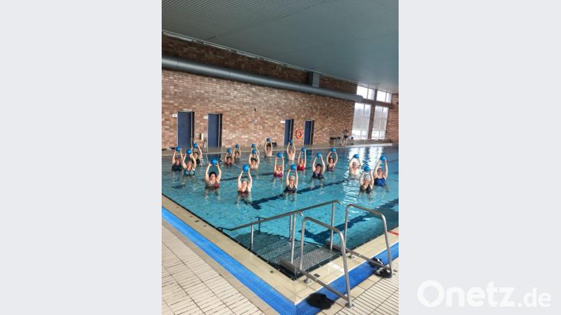 Auch der VdK-Rehasport nutzt das Hallenbad Weiherhammer regelmäßig. Bild: sei