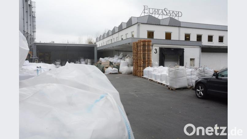 Das Eurosand-Gelände in der Pressather Straße in Weiden Bild: gsb