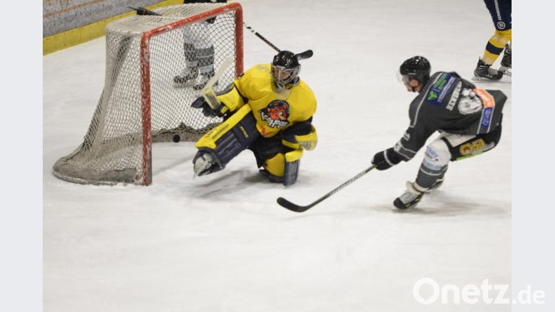 Die Wild Lions glänzten am Freitag mit einem 8:2-Erfolg, hier trifft Peter Hendrikson. Bild: brü