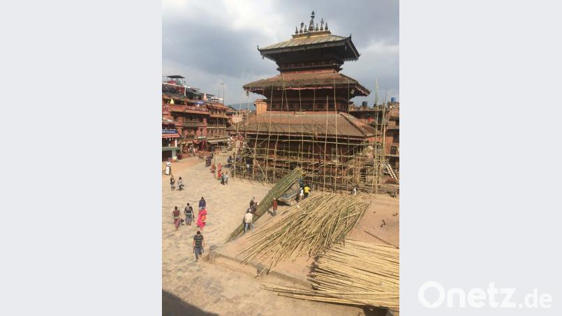 Die nepalesische Stadt Bhaktapur war das Ziel einiger Kirchenthumbacher. Bild: rfü