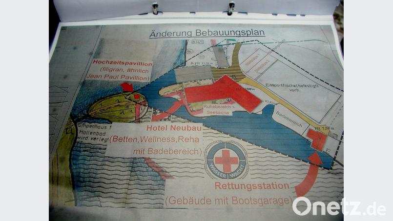 Bebauungsplanänderung für den Fichtelsee. Bild: gis