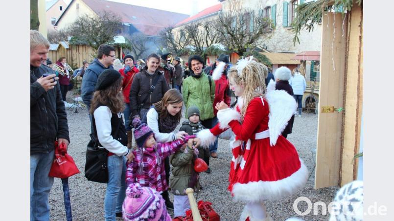 Der märchenhafte Weihnachtsmarkt im Schloss Wildenreuth startet am zweiten Adventswochenende. Auf die Kinder wartet wieder ein abwechslungsreiches Programm. Bild: njn